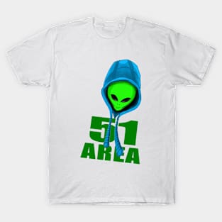 Alien area 51 T-Shirt